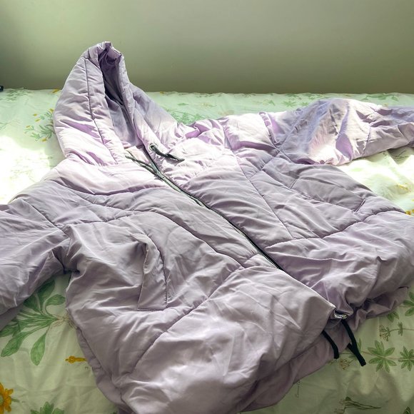 Free People Hailey Puffer Jacket (purple) - Picture 1 of 4